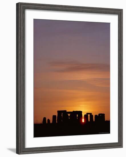 Stonehenge, Salisbury Plain, England, UK-Adam Woolfitt-Framed Photographic Print