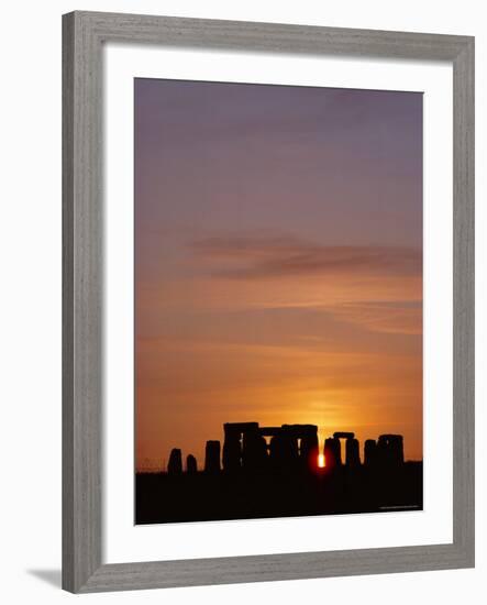 Stonehenge, Salisbury Plain, England, UK-Adam Woolfitt-Framed Photographic Print