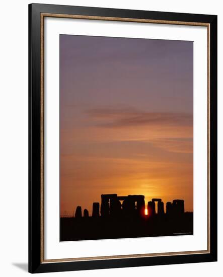 Stonehenge, Salisbury Plain, England, UK-Adam Woolfitt-Framed Photographic Print