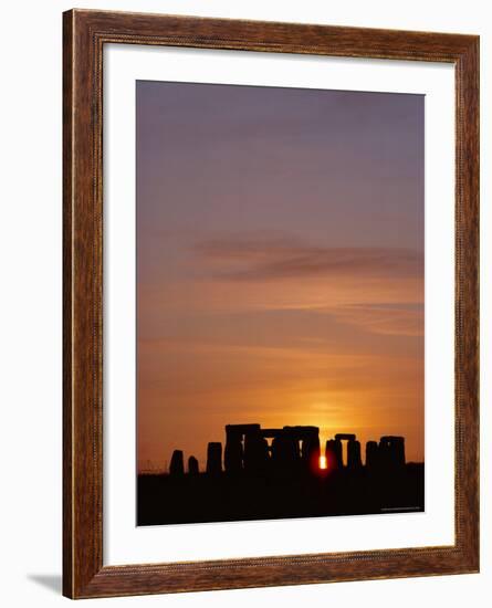 Stonehenge, Salisbury Plain, England, UK-Adam Woolfitt-Framed Photographic Print