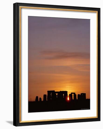 Stonehenge, Salisbury Plain, England, UK-Adam Woolfitt-Framed Photographic Print