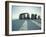 Stonehenge, Unesco World Heritage Site, in Winter Snow, Wiltshire, England, United Kingdom, Europe-Adam Woolfitt-Framed Photographic Print