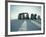 Stonehenge, Unesco World Heritage Site, in Winter Snow, Wiltshire, England, United Kingdom, Europe-Adam Woolfitt-Framed Photographic Print