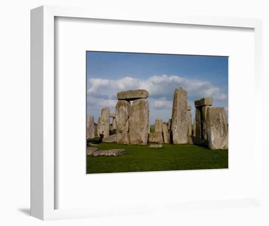 Stonehenge, UNESCO World Heritage Site, Wiltshire, England, United Kingdom, Europe-Charles Bowman-Framed Photographic Print