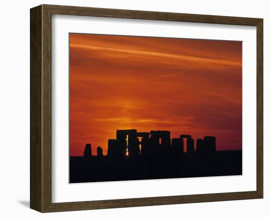 Stonehenge, Wiltshire, England-Rex Butcher-Framed Photographic Print