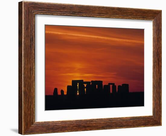 Stonehenge, Wiltshire, England-Rex Butcher-Framed Photographic Print