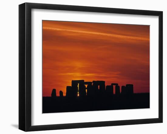 Stonehenge, Wiltshire, England-Rex Butcher-Framed Photographic Print