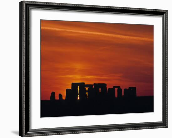 Stonehenge, Wiltshire, England-Rex Butcher-Framed Photographic Print