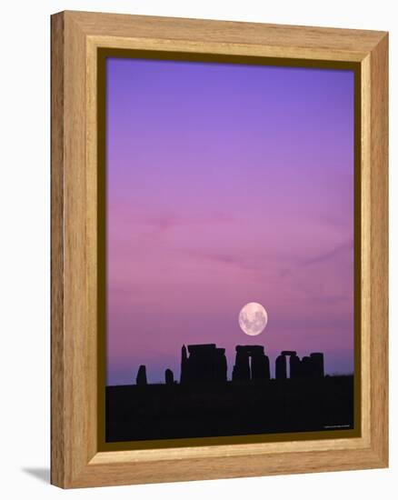 Stonehenge, Wiltshire, England-Rex Butcher-Framed Premier Image Canvas