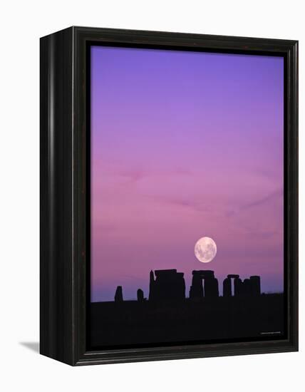 Stonehenge, Wiltshire, England-Rex Butcher-Framed Premier Image Canvas