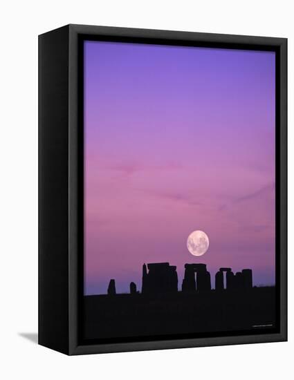 Stonehenge, Wiltshire, England-Rex Butcher-Framed Premier Image Canvas