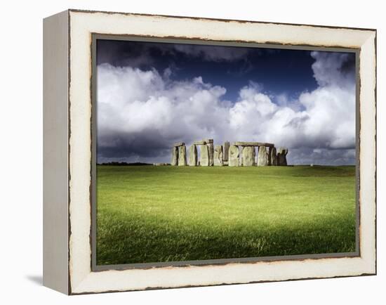 Stonehenge-Chris Madeley-Framed Premier Image Canvas
