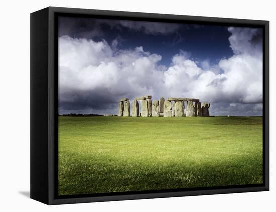 Stonehenge-Chris Madeley-Framed Premier Image Canvas