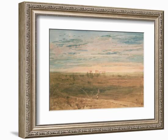 Stonehenge-JMW Turner-Framed Giclee Print