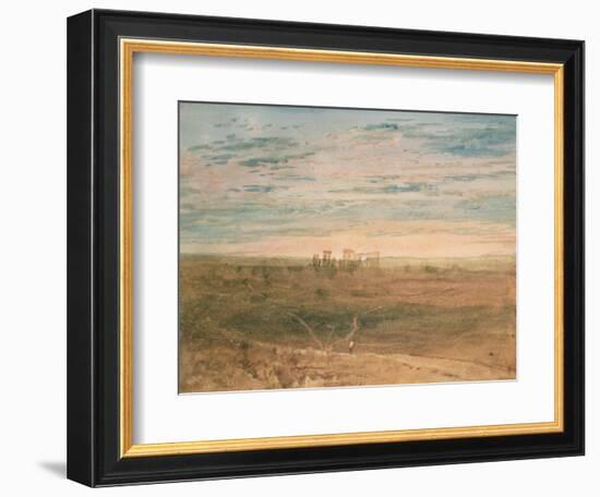 Stonehenge-JMW Turner-Framed Giclee Print