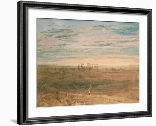 Stonehenge-JMW Turner-Framed Giclee Print