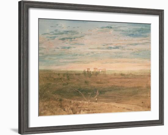 Stonehenge-JMW Turner-Framed Giclee Print