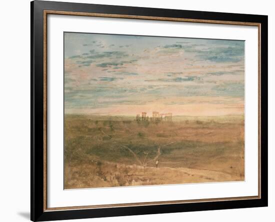 Stonehenge-JMW Turner-Framed Giclee Print