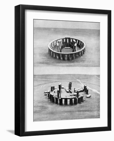 Stonehenge-null-Framed Giclee Print