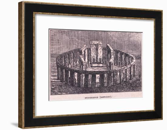 Stonehenge-null-Framed Giclee Print