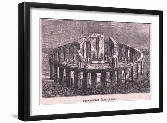 Stonehenge-null-Framed Giclee Print