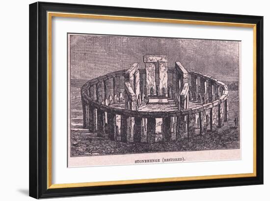 Stonehenge-null-Framed Giclee Print