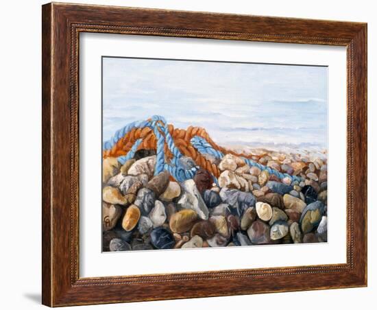 Stones and Ropes-Cristiana Angelini-Framed Giclee Print