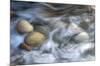 Stones and Waves-Xavier Ortega-Mounted Art Print