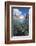 Stones seen through the water of Lago de los Tres featuring Monte Fitz Roy in the background, Patag-Fernando Carniel Machado-Framed Photographic Print