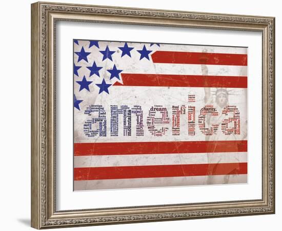 Stonewashed America-Diane Stimson-Framed Art Print