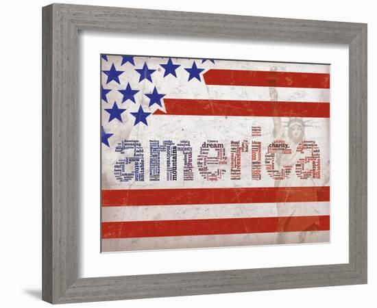 Stonewashed America-Diane Stimson-Framed Art Print