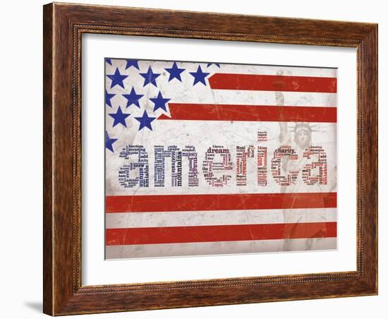 Stonewashed America-Diane Stimson-Framed Art Print