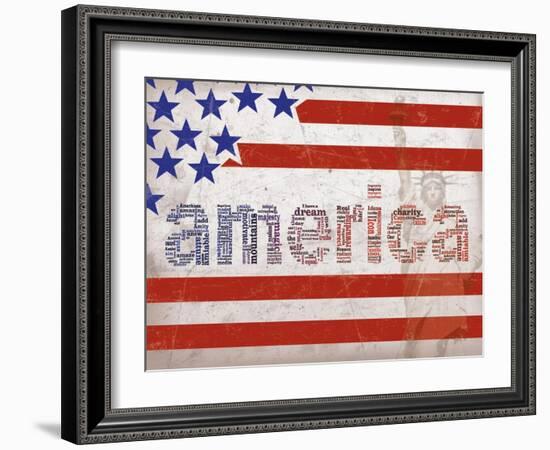 Stonewashed America-Diane Stimson-Framed Art Print