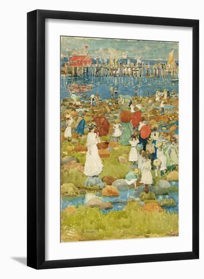 Stony Beach-Maurice Brazil Prendergast-Framed Giclee Print