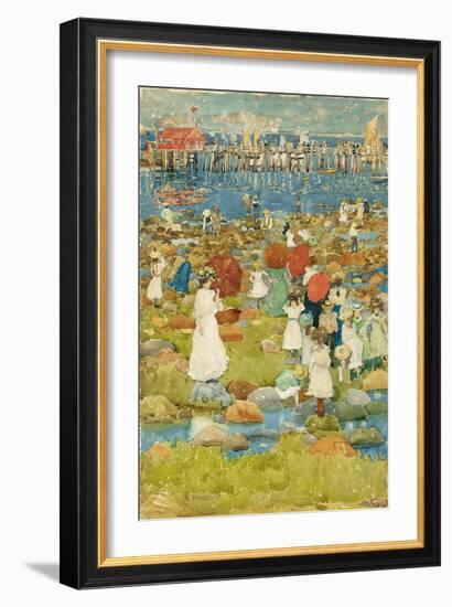 Stony Beach-Maurice Brazil Prendergast-Framed Giclee Print