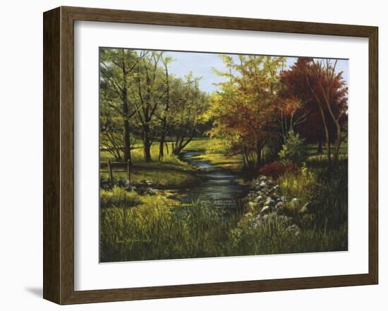 Stony Creek-Lene Alston Casey-Framed Art Print