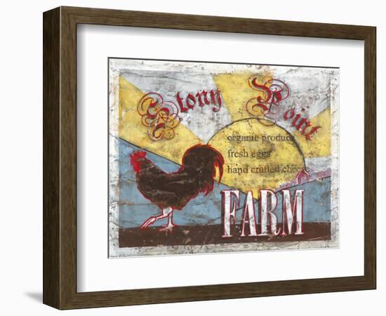 Stony Point Farm-Catherine Jones-Framed Art Print