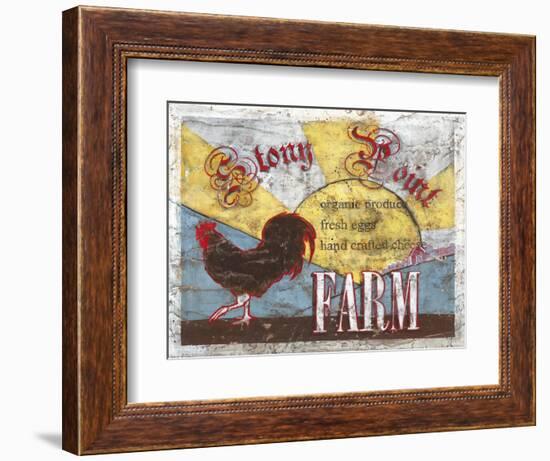 Stony Point Farm-Catherine Jones-Framed Art Print