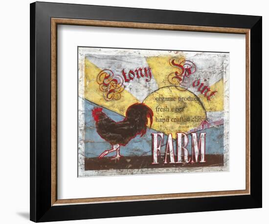 Stony Point Farm-Catherine Jones-Framed Art Print