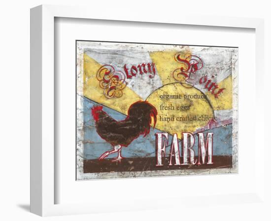 Stony Point Farm-Catherine Jones-Framed Art Print