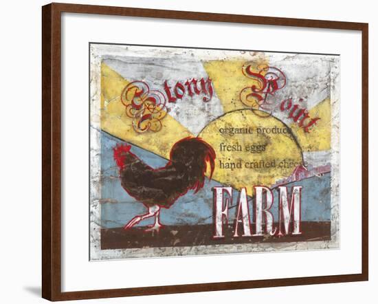 Stony Point Farm-Catherine Jones-Framed Art Print