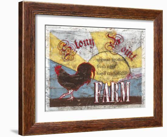 Stony Point Farm-Catherine Jones-Framed Art Print