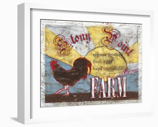 Stony Point Farm-Catherine Jones-Framed Art Print