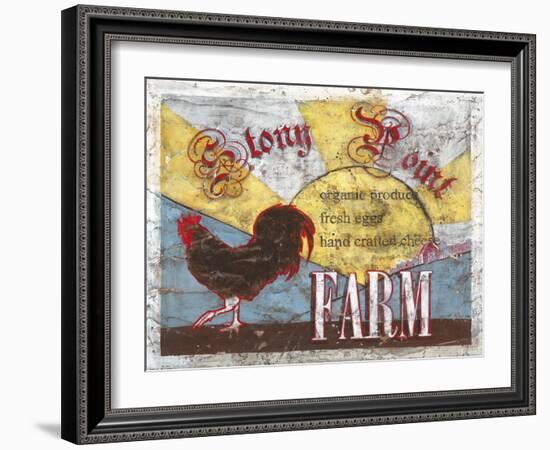 Stony Point Farm-Catherine Jones-Framed Art Print