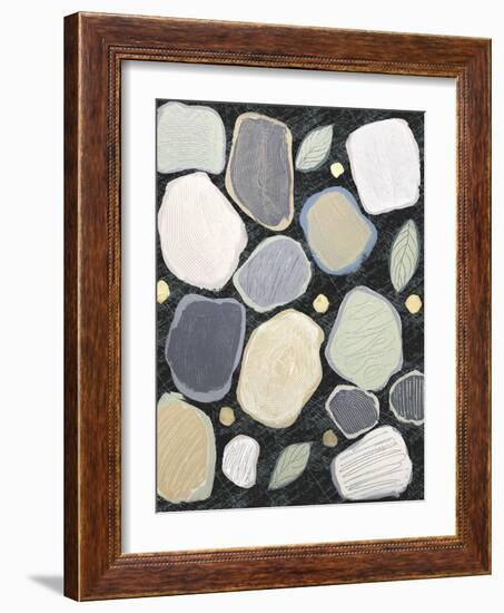 Stony Riverbed I-Jade Reynolds-Framed Art Print