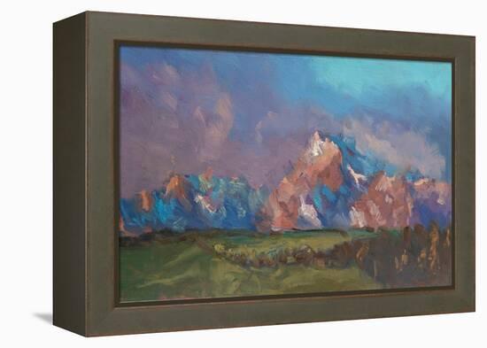 Stood There Amazed, 2023 (Oil on Panel)-Roberta Murray-Framed Premier Image Canvas