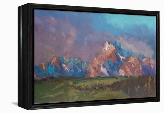 Stood There Amazed, 2023 (Oil on Panel)-Roberta Murray-Framed Premier Image Canvas