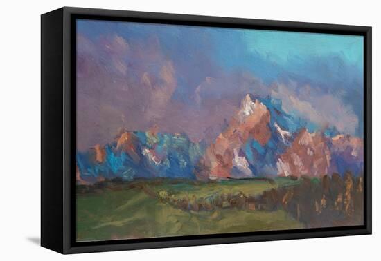 Stood There Amazed, 2023 (Oil on Panel)-Roberta Murray-Framed Premier Image Canvas