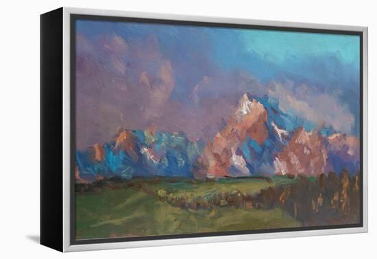 Stood There Amazed, 2023 (Oil on Panel)-Roberta Murray-Framed Premier Image Canvas