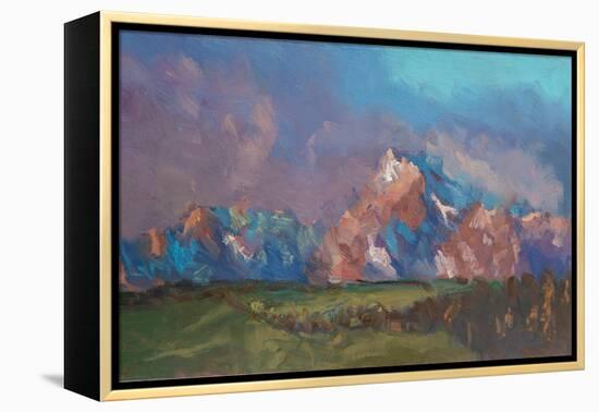 Stood There Amazed, 2023 (Oil on Panel)-Roberta Murray-Framed Premier Image Canvas